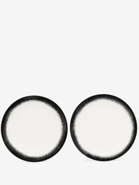 Ann Demeulemeester X Serax Dé Plate set of two plates