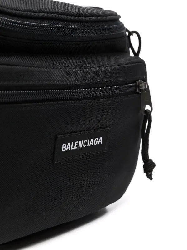 Balenciaga Explorer logo-appliqué Belt Bag - Farfetch