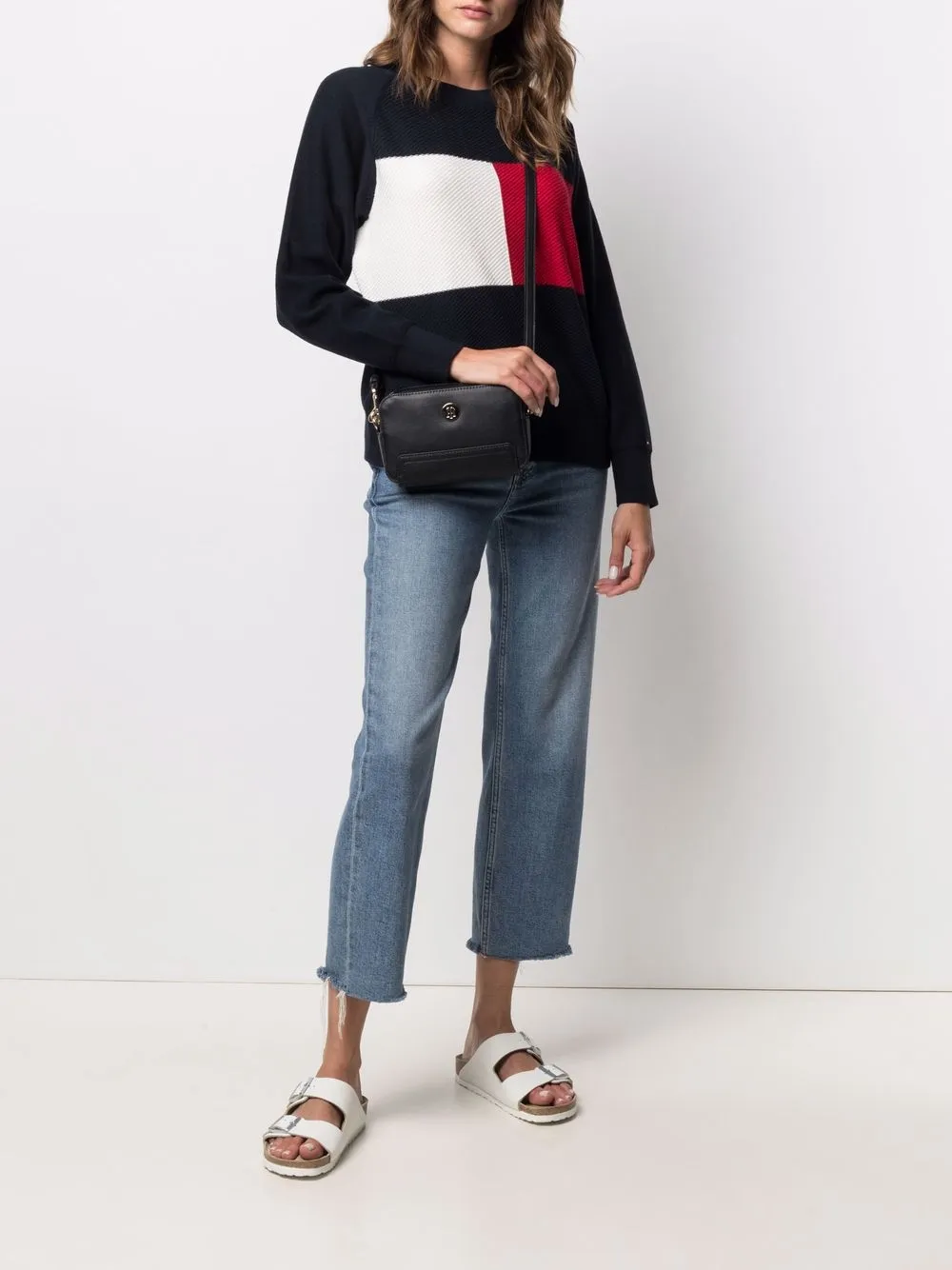 фото Tommy hilfiger каркасная сумка honey