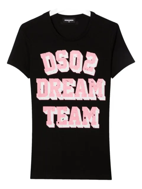 DSQUARED2 KIDS graphic-print cotton T-shirt