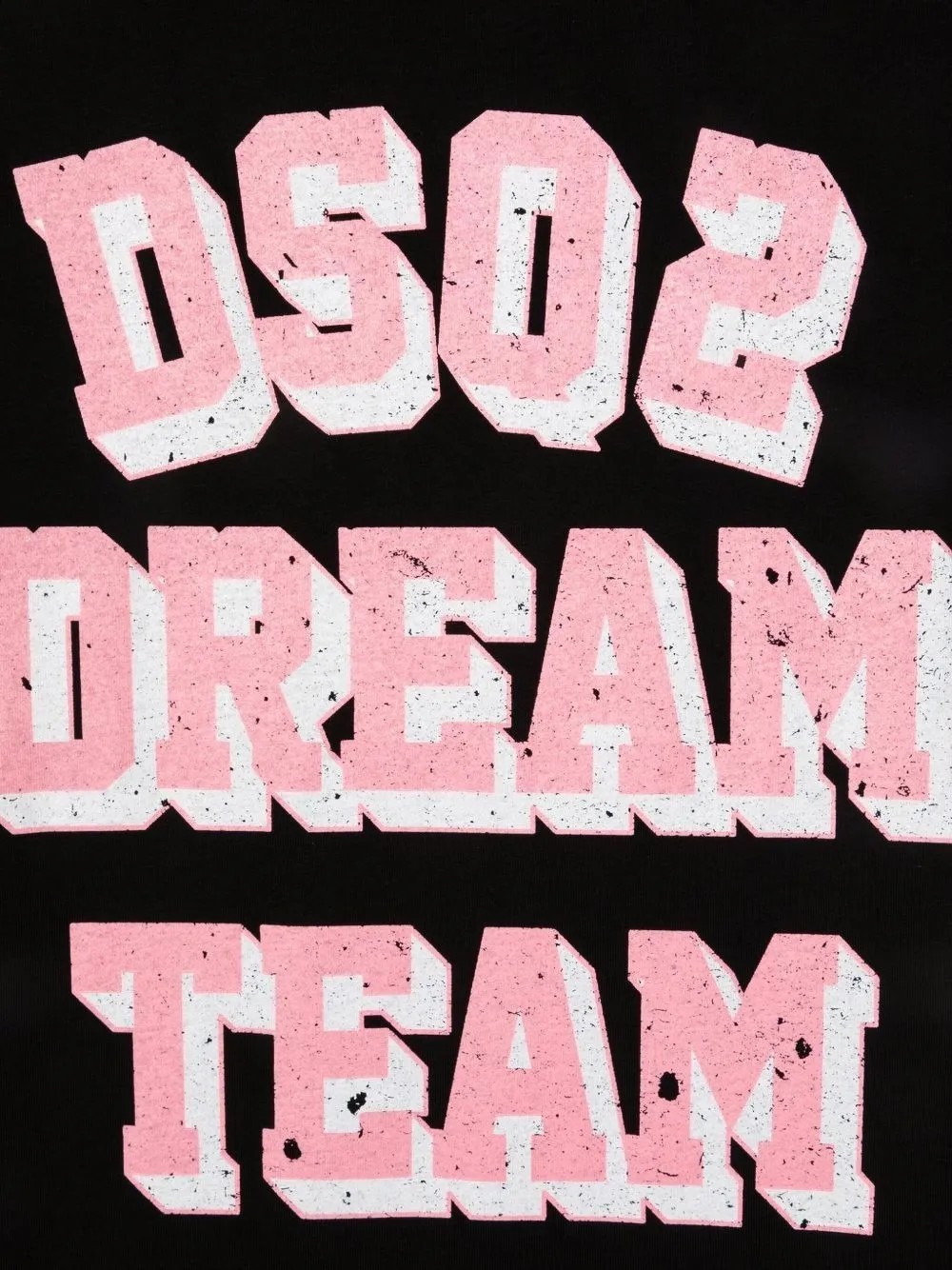 DSQUARED2 KIDS graphic-print cotton T-shirt Zwart