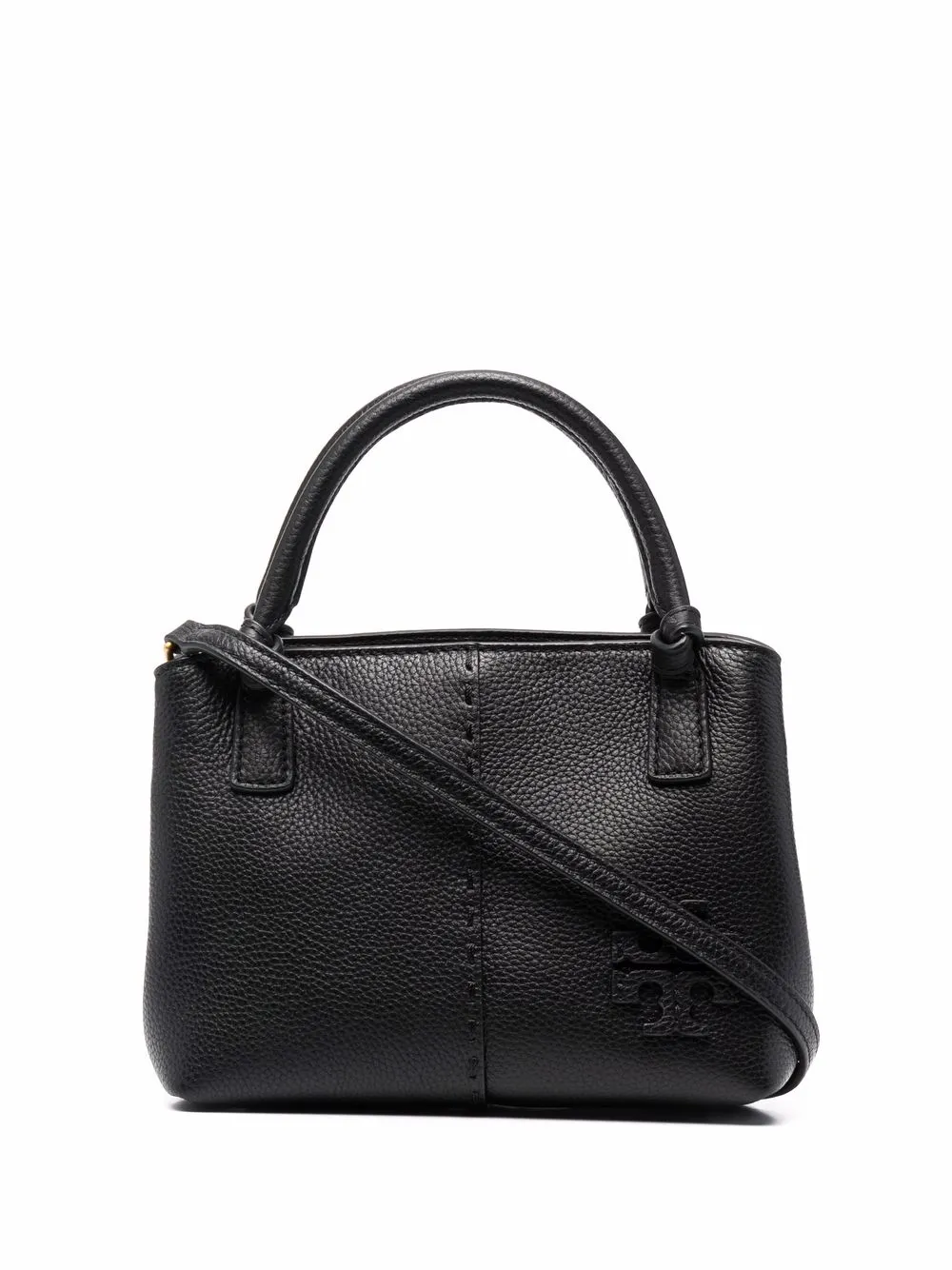 фото Tory burch сумка-тоут с нашивкой-логотипом