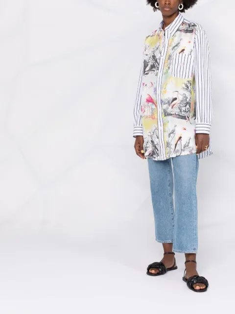 etro patchwork shirt