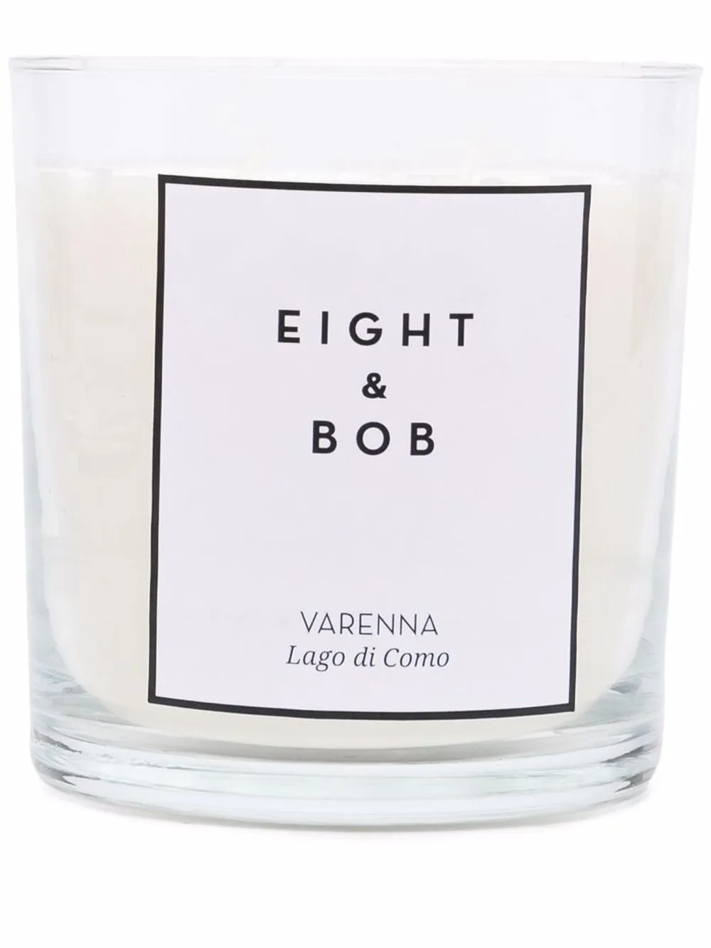 Eight & Bob Varenna wax candle and holder