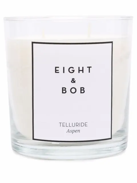 Eight & Bob Telluride wax candle and holder