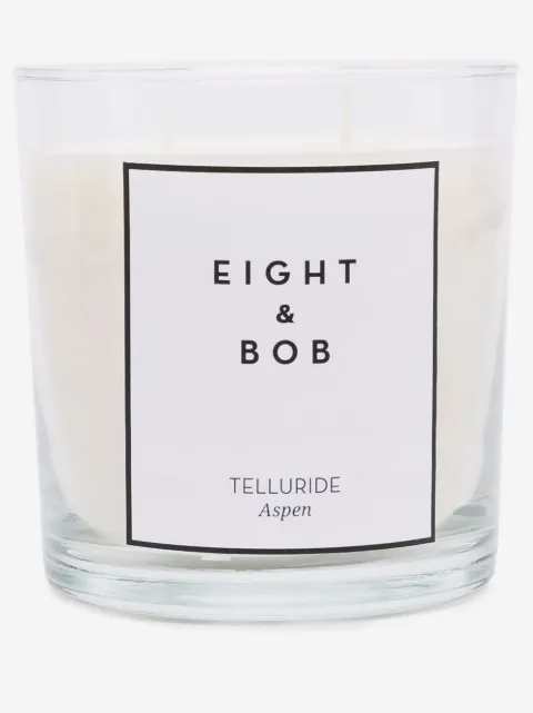 Eight & Bob Telluride wax candle and holder
