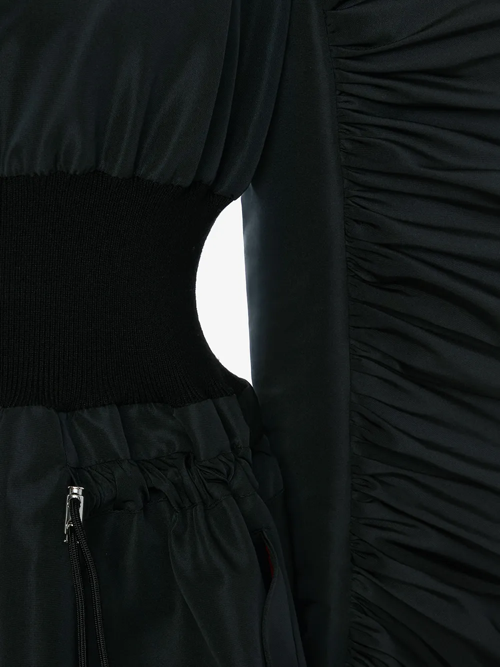 фото Alexander mcqueen платье миди hybrid bomber