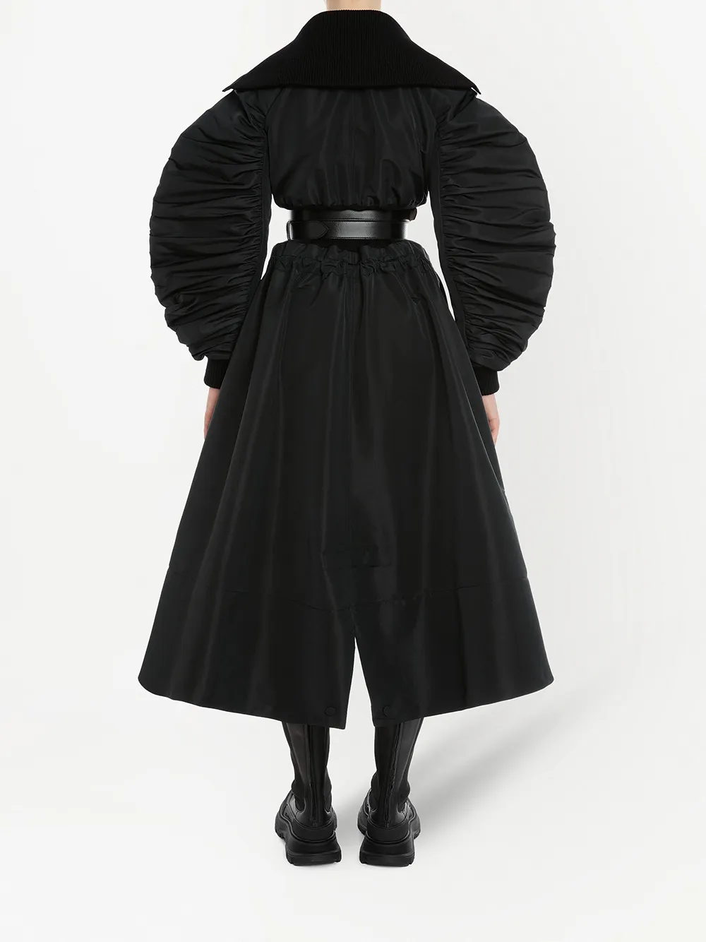 фото Alexander mcqueen платье миди hybrid bomber