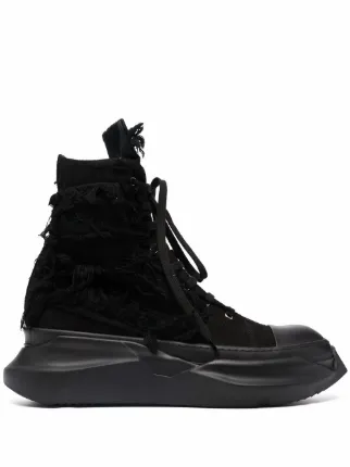 Rick Owens DRKSHDW Abstract ハイカットスニーカー - Farfetch