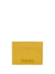 Imagem 1 de Miu Miu Porta-cartões de couro com placa de logo