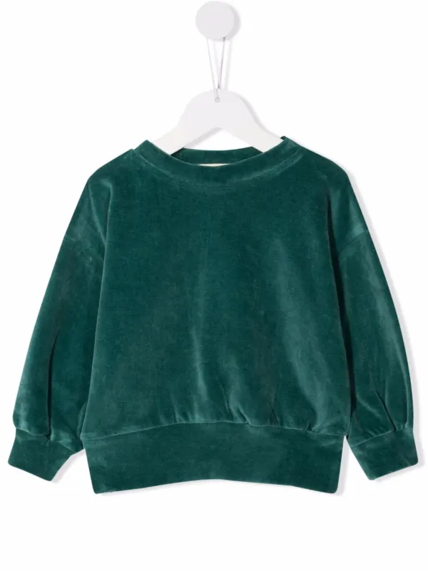 express velour sweatshirt