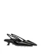 Image 2 of Miu Miu patent-leather slingback pumps