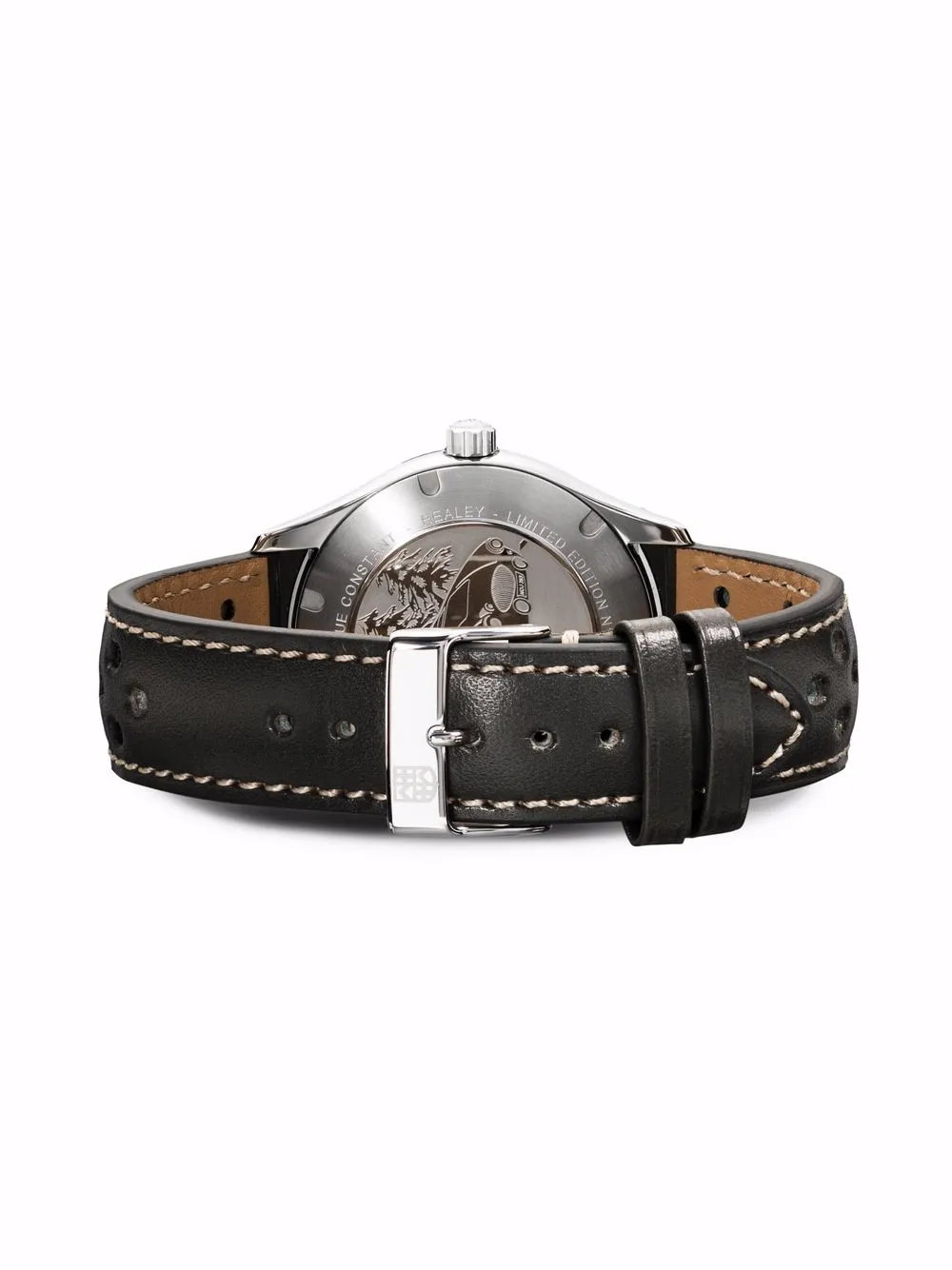 Frederique Constant Orologio automatico Vintage Rally Healey 39mm in pelle di vitello, acciaio inossidabile e cristallo zaffiro | Image 7