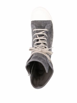 suede high-top sneakers展示图