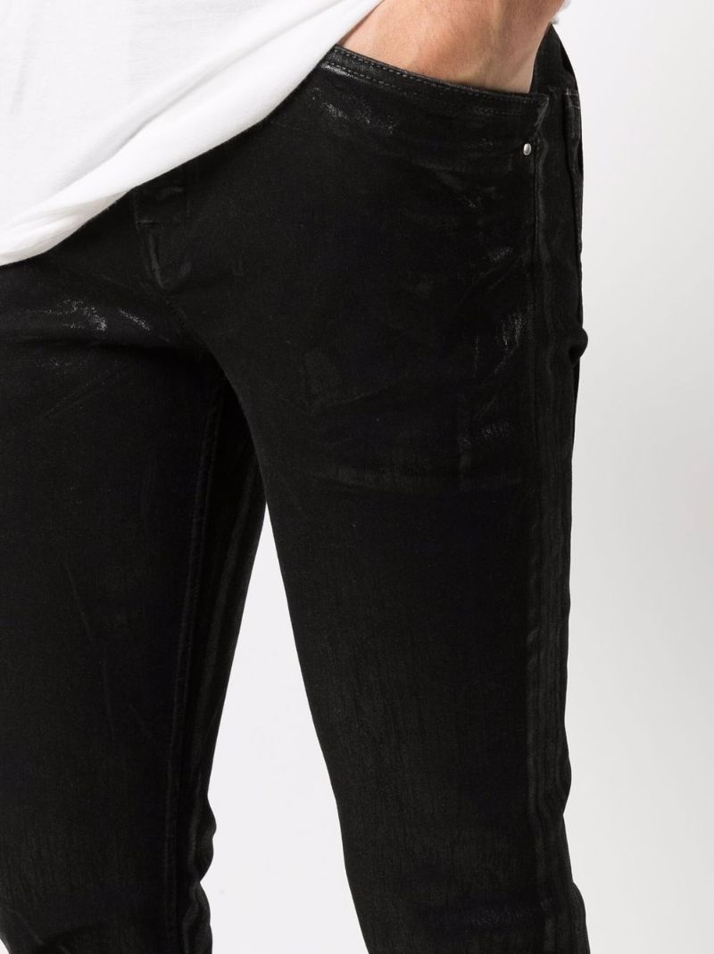 Rick Owens Tyrone-cut bootcut jeans black | MODES