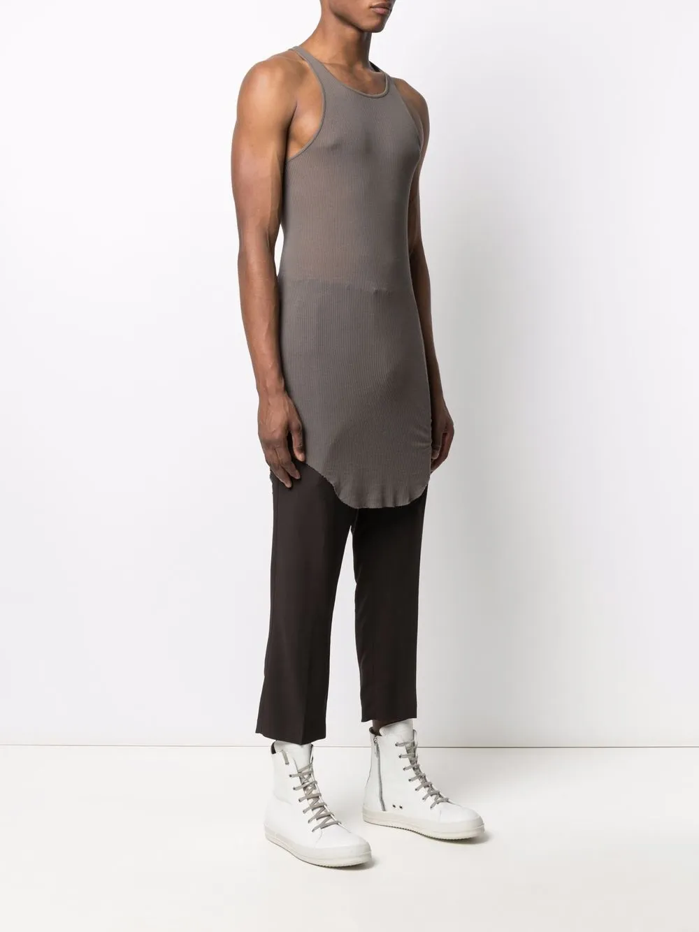 фото Rick owens топ в рубчик