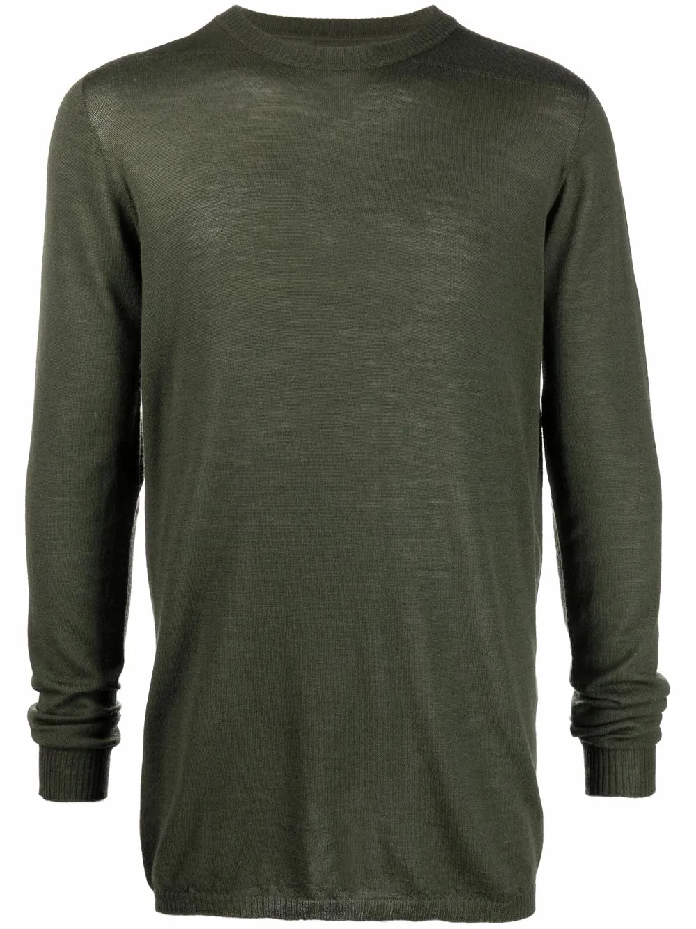 

Rick Owens fine-knit wool jumper - Green