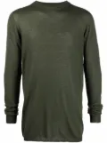 Rick Owens fine-knit wool jumper - Green