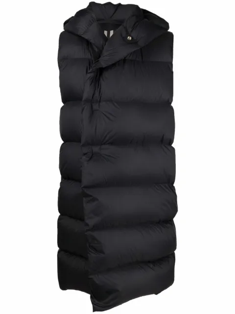Rick Owens liner sleeveless puffer jacket