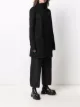 Rick Owens manteau zippé à col montant