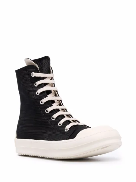 rick owens canvas shoes