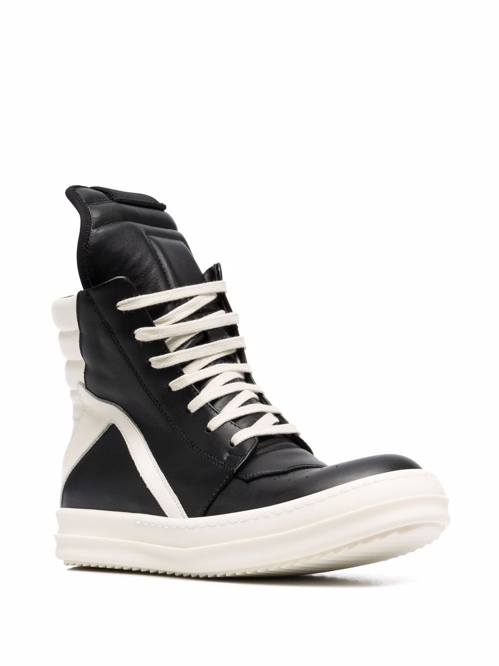 фото Rick owens высокие кеды geobasket