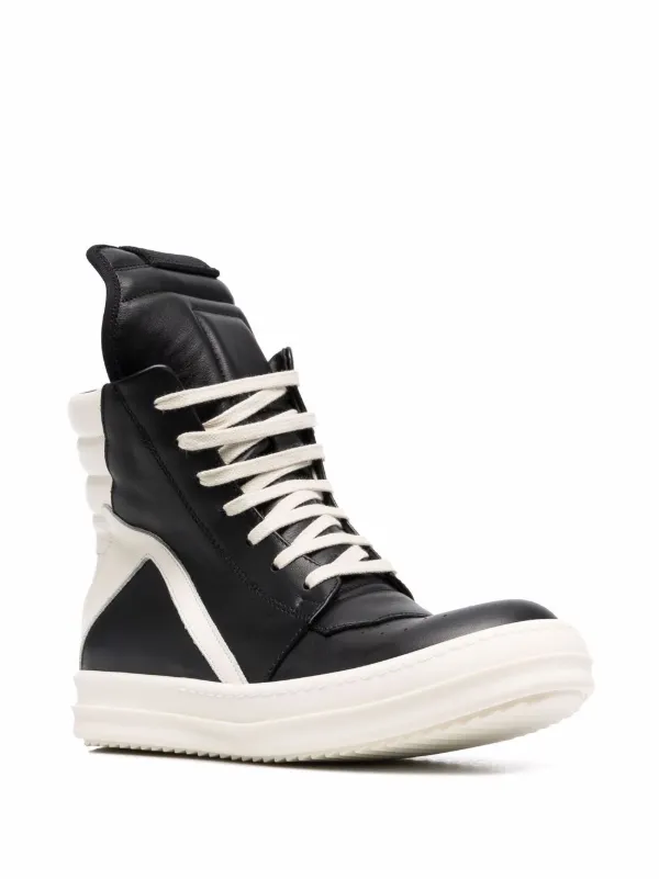 Shop Rick Owens Geobasket High Top Sneakers With Express Delivery Farfetch