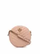 Imagem 1 de Tory Burch Bolsa transversal matelassê com placa de logo