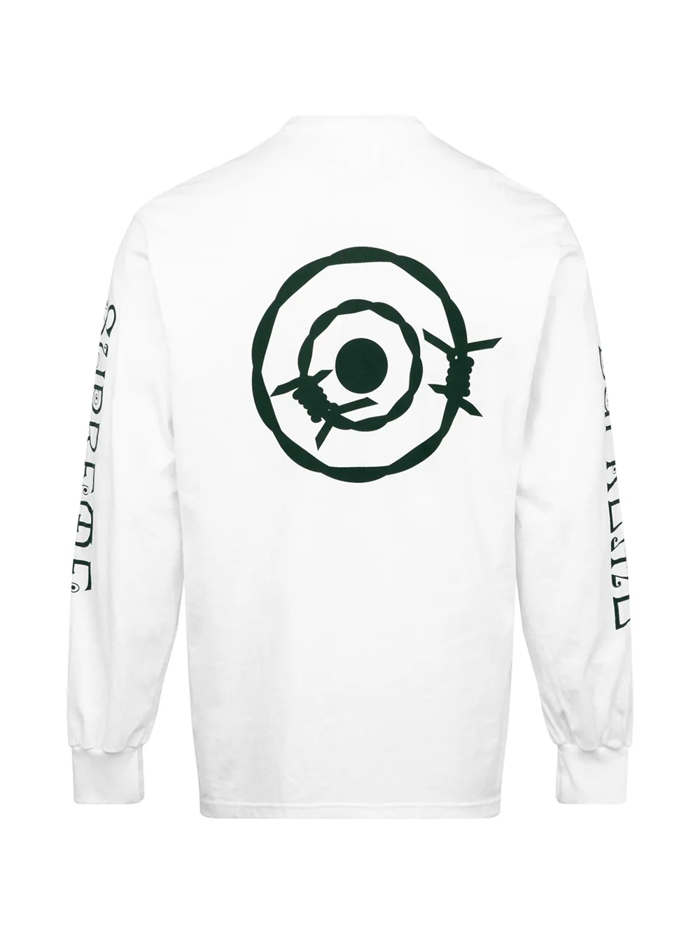 Shop Supreme X South2 West8 Long-sleeve T-shirt In Weiss