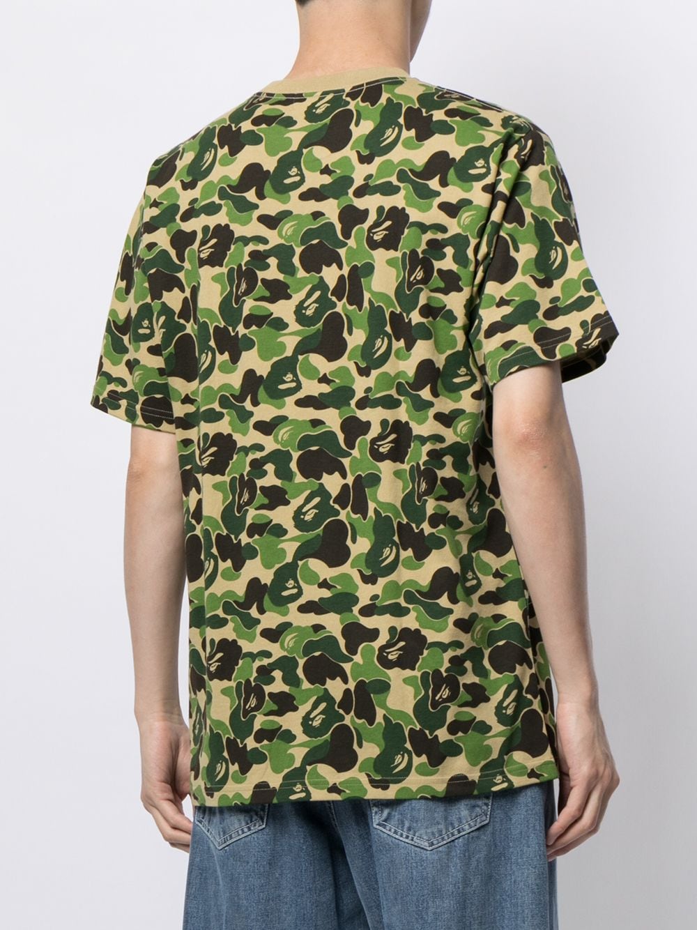 фото A bathing ape® футболка с графичным принтом