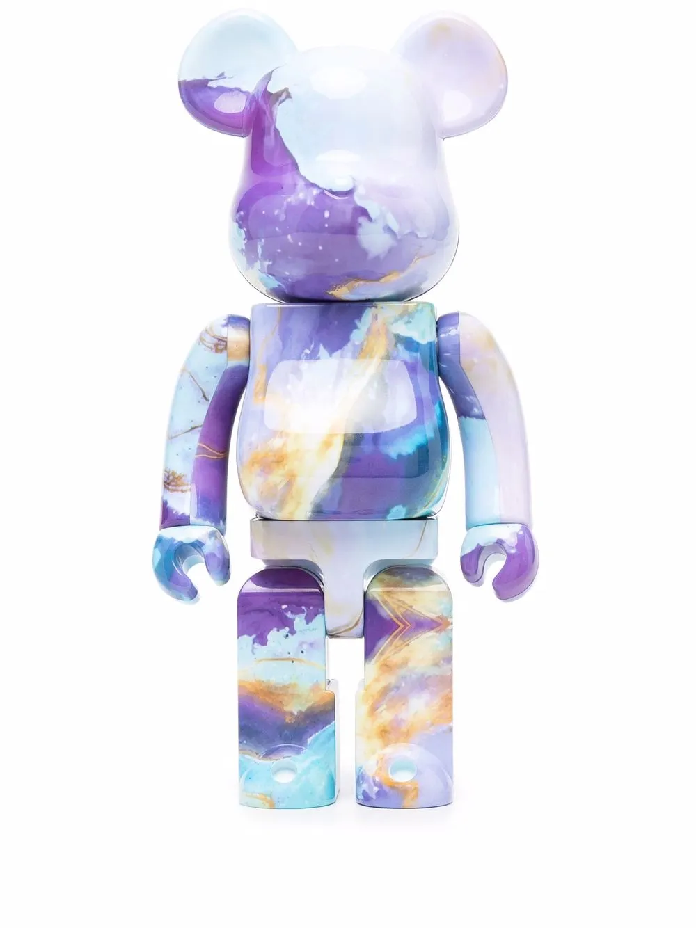 

Medicom Toy freestanding marble Be@rbrick bear - Blue