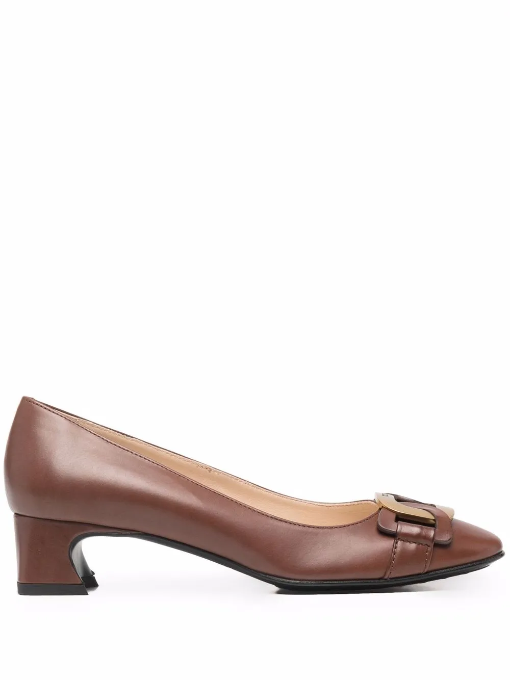 Tod's interlocking-logo pumps