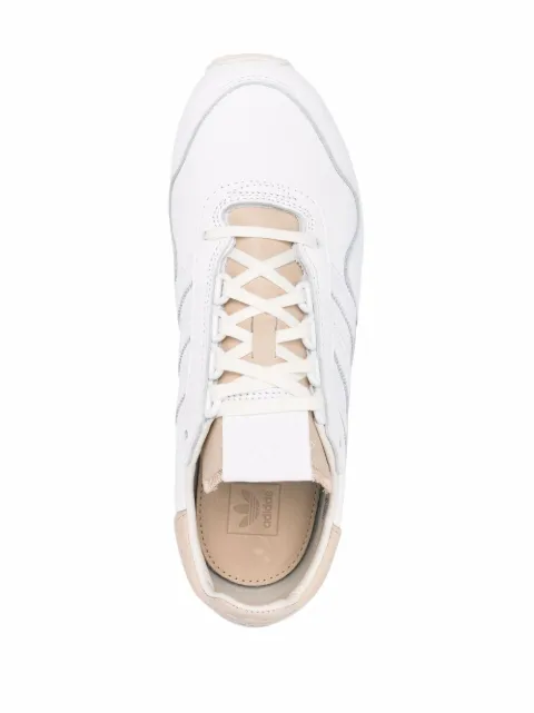 adidas new york white leather