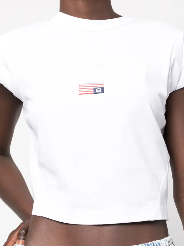 alexander wang flag t shirt