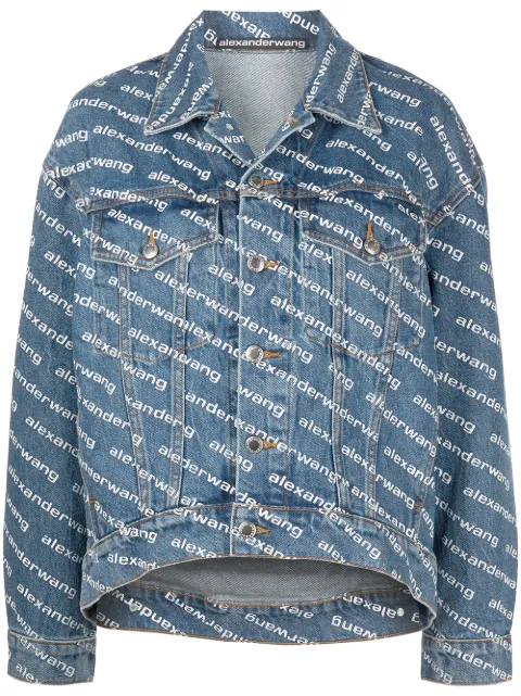 Alexander Wang Falling Back denim jacket