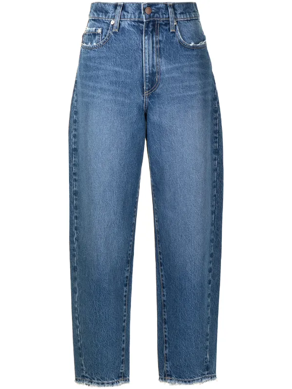 Nobody Denim Porter high-rise Cropped 