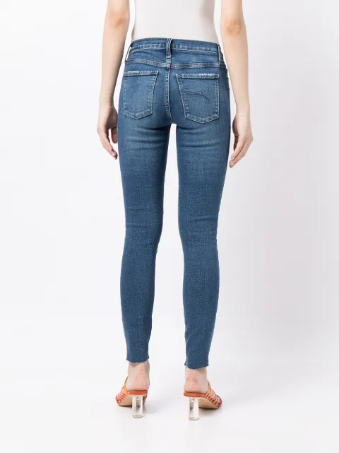 Nobody Denim Geo skinny-cut Denim Jeans - Farfetch