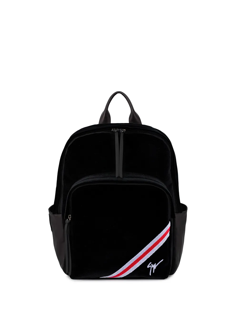 Giuseppe Zanotti Chalmer Velvet Backpack - Farfetch