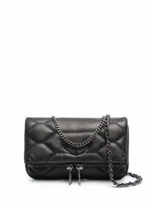 Hobo Rocky Bag - Zadig & Voltaire - Leather - Grey