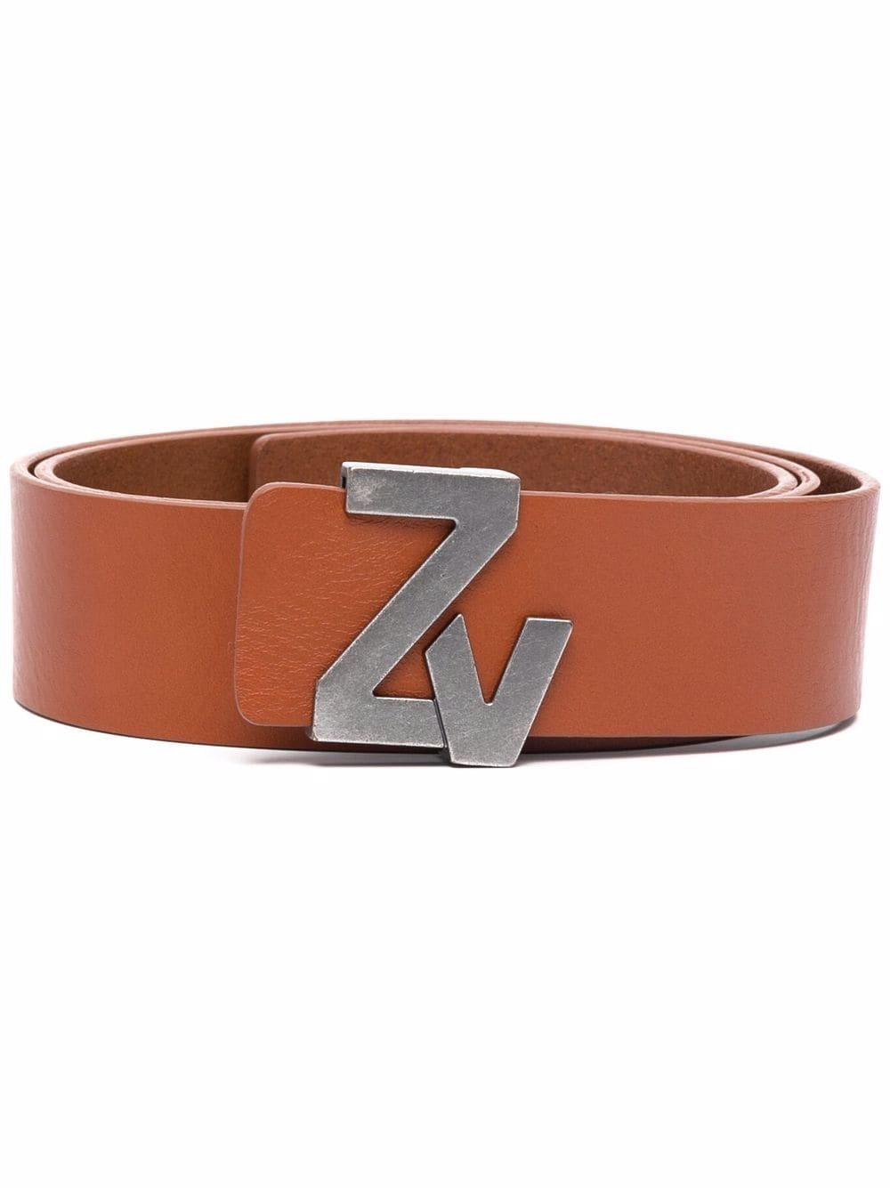 Zadig & Voltaire Logo-buckle Belt In 褐色