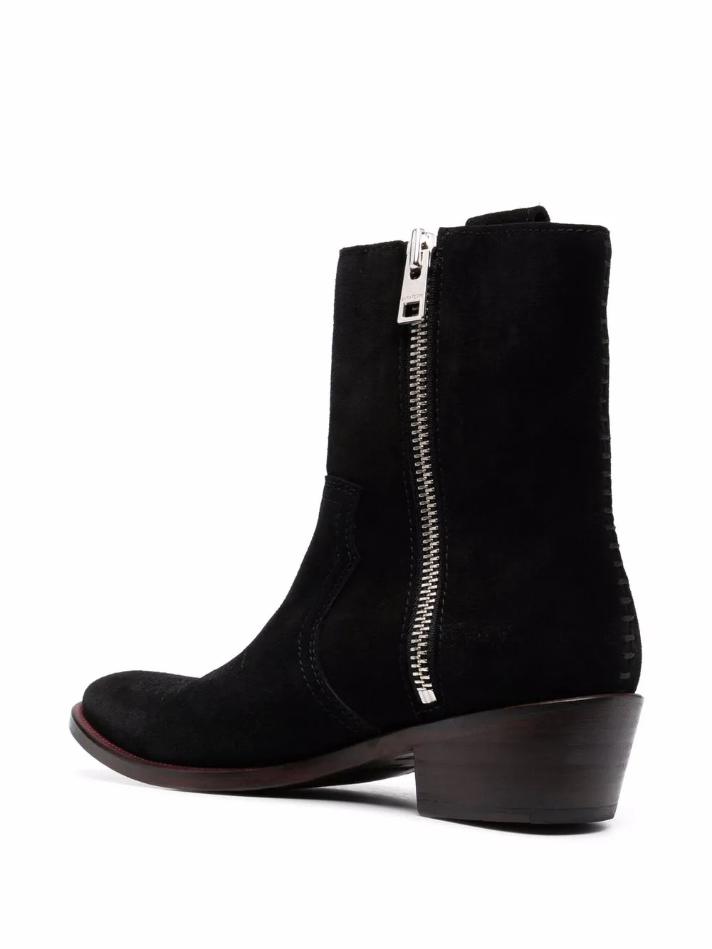 фото Zadig&voltaire ботинки pilar с вышивкой