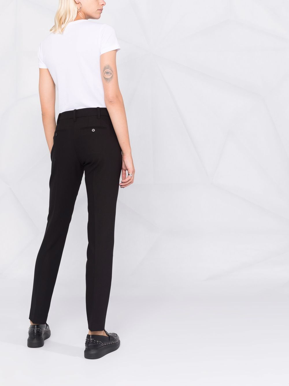 Shop Zadig & Voltaire Slim-fit Suit Trousers In Schwarz