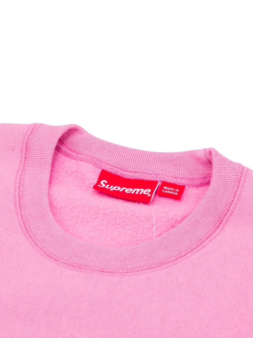 Supreme 2025 pink crewneck