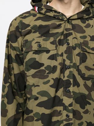 1st Camo Shark hooded jacket展示图