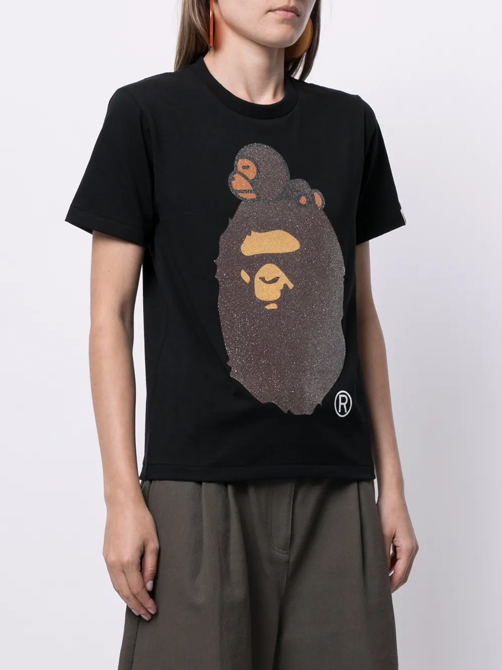 фото A bathing ape® футболка с логотипом