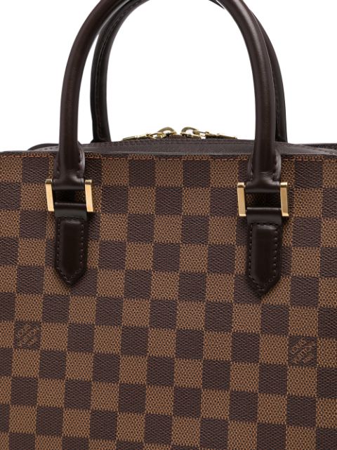 A RED MONOGRAM VERNIS STEAMER 65 BAG WITH GOLD HARDWARE, LOUIS VUITTON,  1999