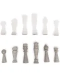 Pinetti stone chess set - Grey