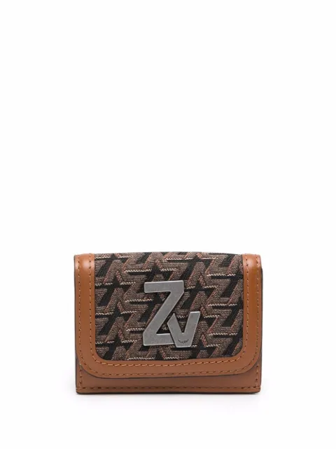 Shop Zadig&Voltaire with Afterpay - FARFETCH Australia Zadig&Voltaire Monogram tri-fold Wallet - Farfetch