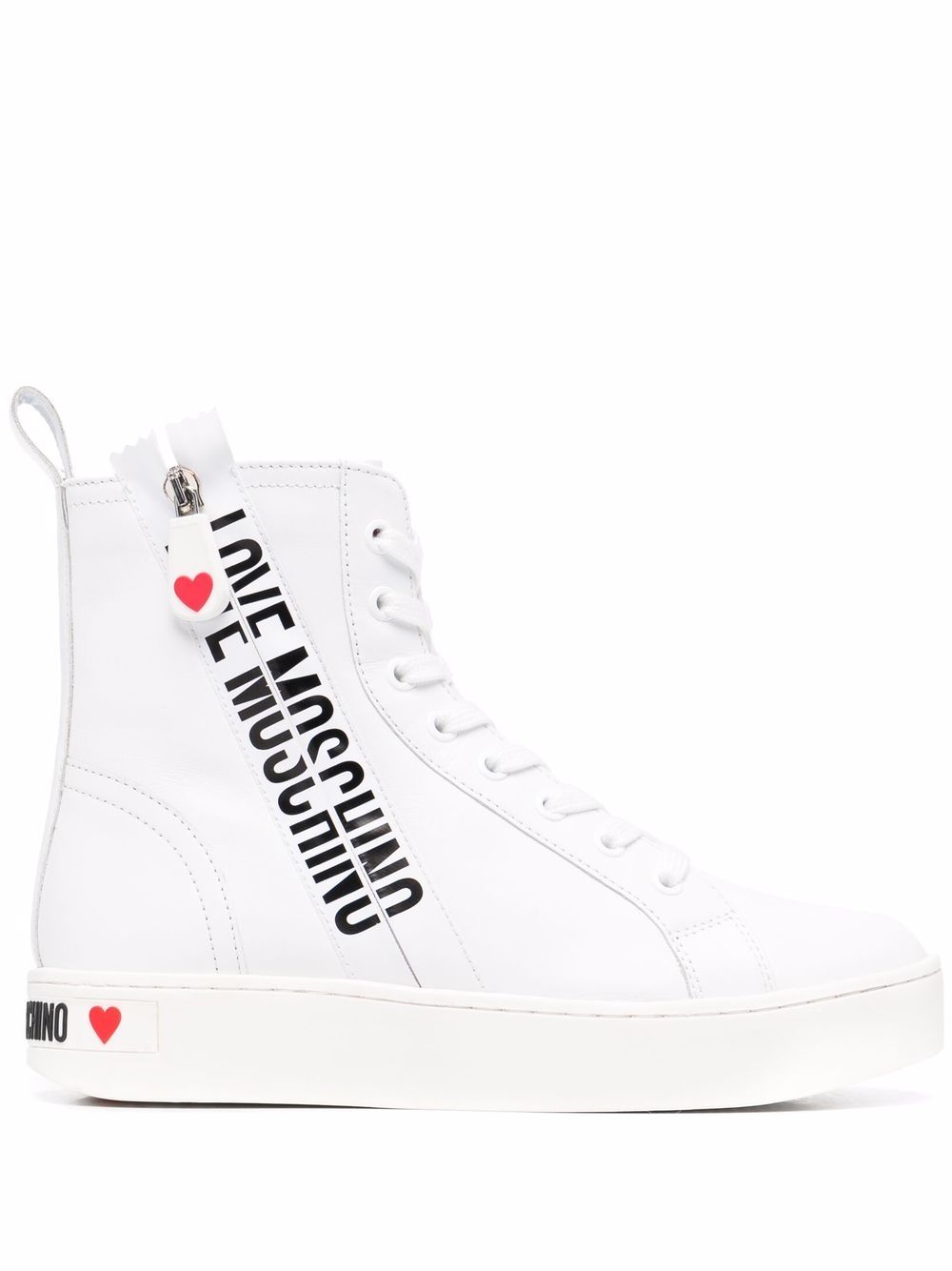 Высокие кеды Moschino Love