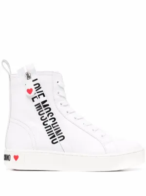 Sneakers alte love moschino Clearance